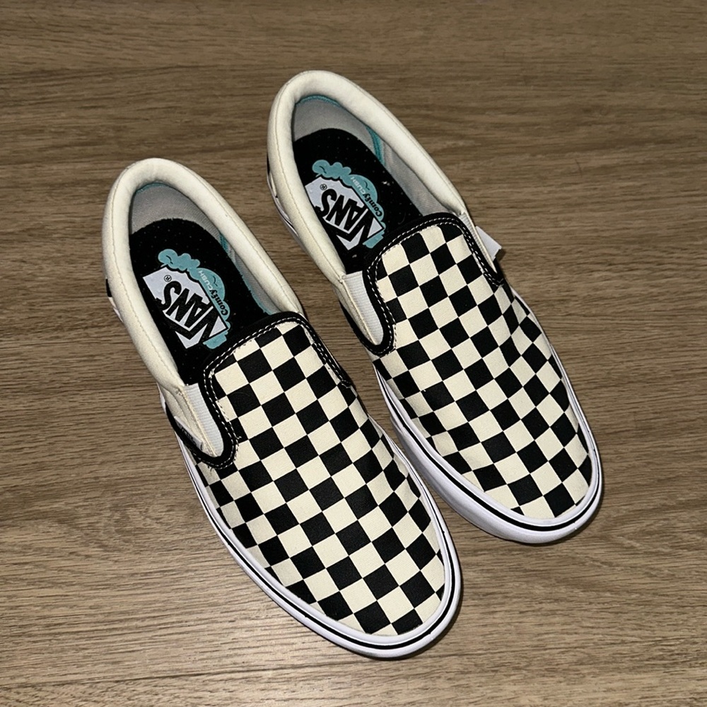 Checkered Vans Comfy Cushion